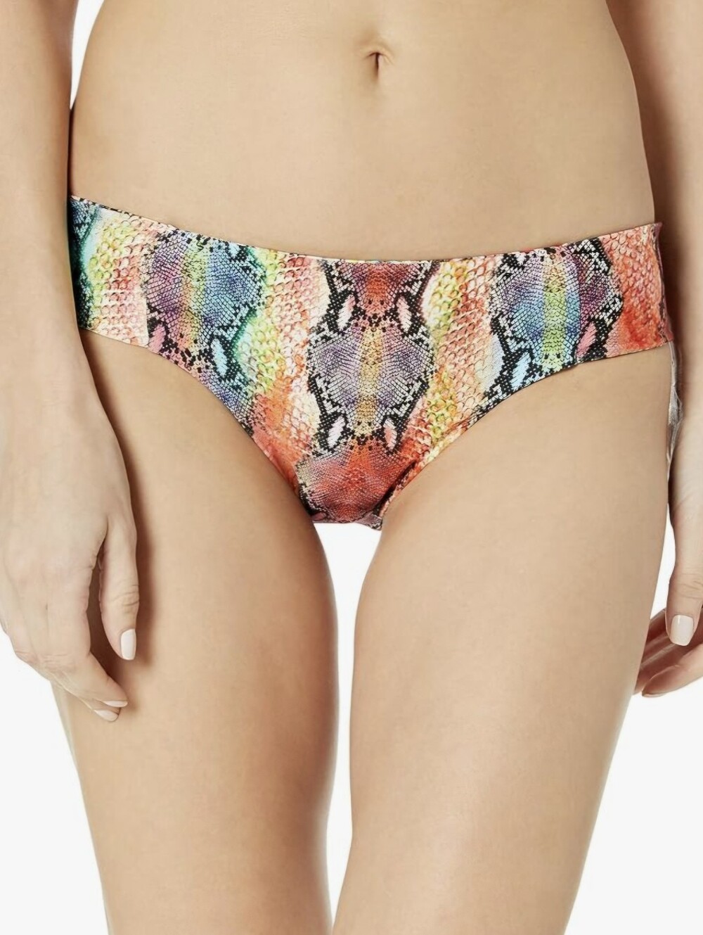 LULI FAMA My Way Side Tab Reversible Bikini Bottoms NWT
